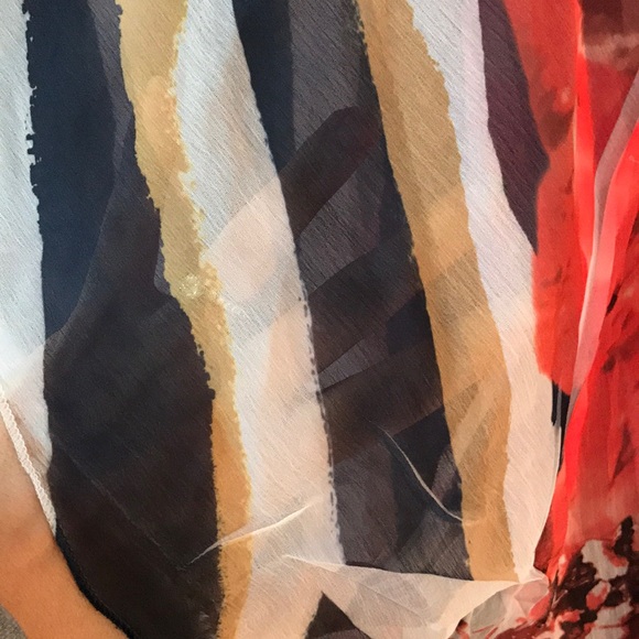 Sheer Batwing Blouse - Picture 4 of 7